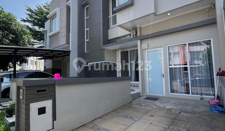 Dijual  RUMAH CLUSTER Canary RENOV SEMI FURNISH