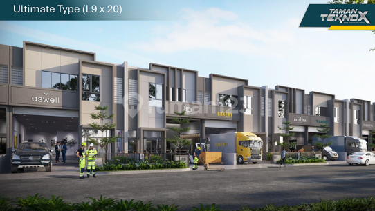 For Immediate Sale: Newly Built Warehouse in Taman Tekno BSD For Immediate Sale: Newly Built Warehouse in Taman Tekno BSD