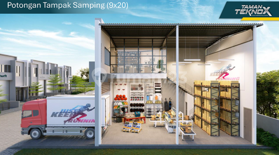 For Immediate Sale: Newly Built Warehouse in Taman Tekno BSD For Immediate Sale: Newly Built Warehouse in Taman Tekno BSD