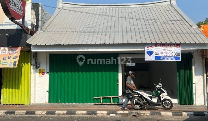 Ruko 2 muka Pasar Lama Tangerang siap pakai Sudah Renovasi