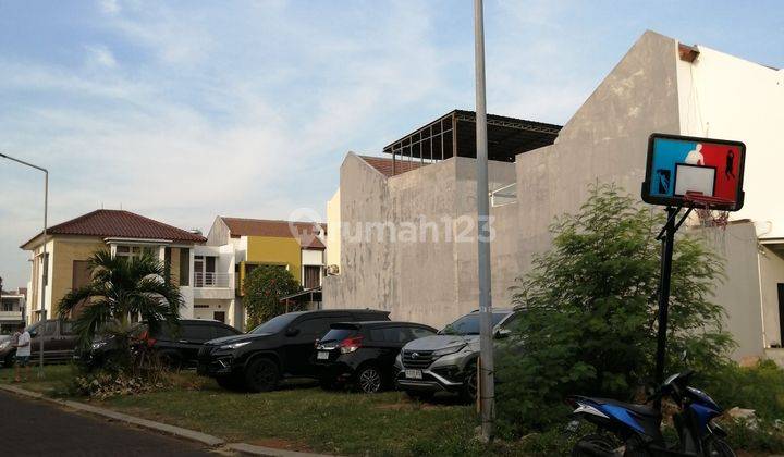 Dijual Kavling Hoek Luas 264 M2, Cluster Alamanda, Jgc  1