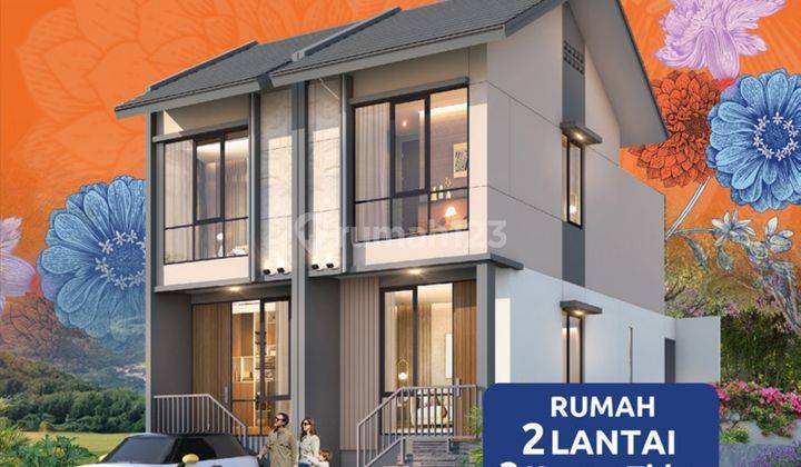 Rumah 2 Lantai View Gunung, Spring Garden Sentul City 1