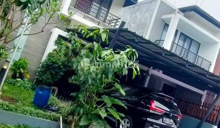 Rumah minimalis modern cantik 2 lt Asri di Komplek Grand Sharon  1