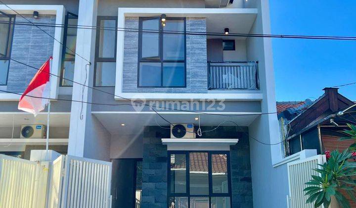 Jual Rumah Baru Medokan Asri Utara 2 Lt Minimalis Hadap Selatan 1