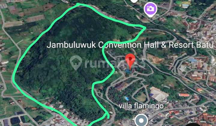Lahan Luas Belakang Jambuluwuk Batu Potensi Agrowisata
