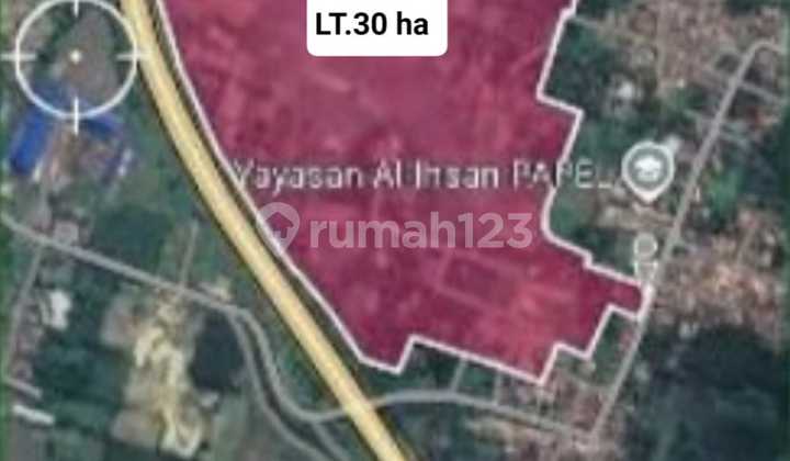 Land for Sale 30 - 60 Hectares Jl. Raya Serang Banten Land for Sale 30 - 60 Hectares Jl. Raya Serang Banten