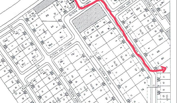 Dijual Kavling Alam Sutera