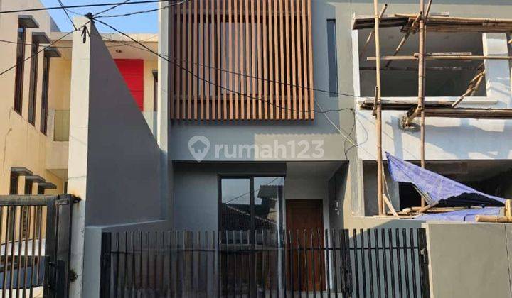 Perumahan Green Ville, 3 Unit Rumah Baru 2 Lantai Uk. 4 X 22, Hadap Utara, Jalan 2 Mobil 1