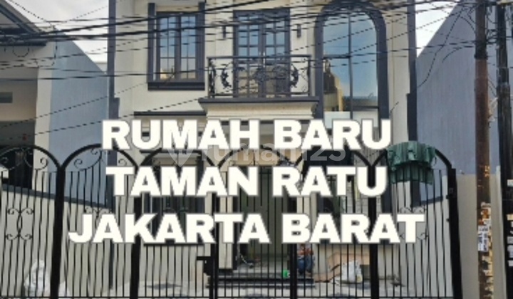 Taman Ratu, Rumah Baru 2 Lantai Uk.6x15 Hadap Selatan, Jalan 2 Mobil Taman Ratu, Rumah Baru 2 Lantai Uk.6x15 Hadap Selatan, Jalan 2 Mobil