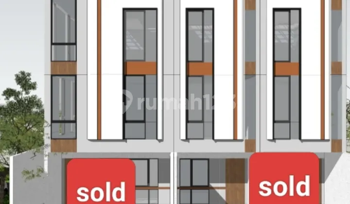 Duri Kepa, Flood-Free, New 3-Story House Size 4 X 13 Facing South, 2.5 Car Road 2