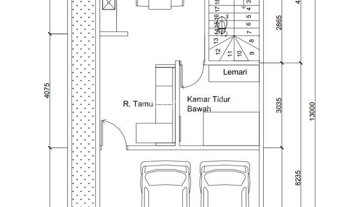 Duri Kepa, Bebas Banjir, Indent, Rumah Baru 3 Lantai Uk. 7 X 15 Hadap Selatan 2