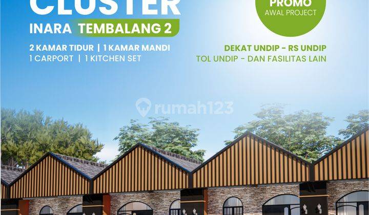 dijual rumah murah dekat kampus undip tembalang mulawarman 2