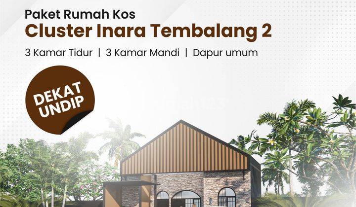 Perumahan Cluster dijual Tembalang Harga 400 jutaan 2