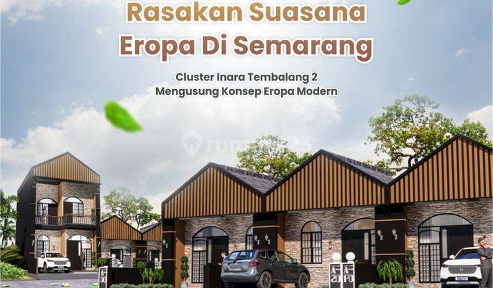 Dijual perumahan cluster di Tembalang 400 jutaan SHM  2