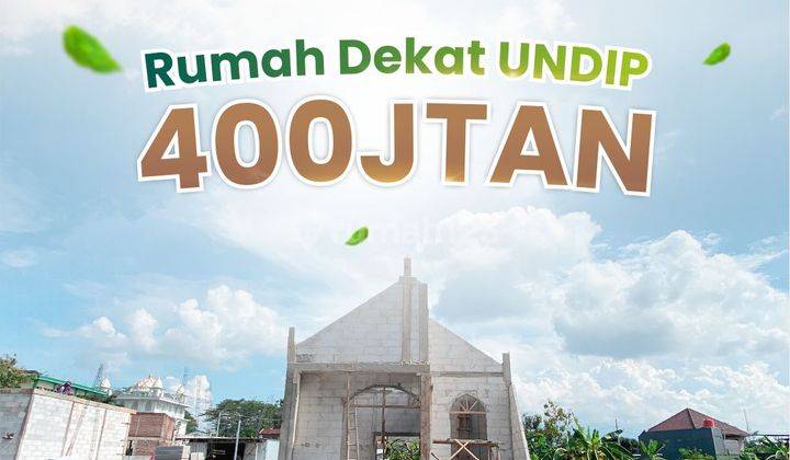 Rumah dijual di dekat kampus Undip Tembalang Semarang SHM  1