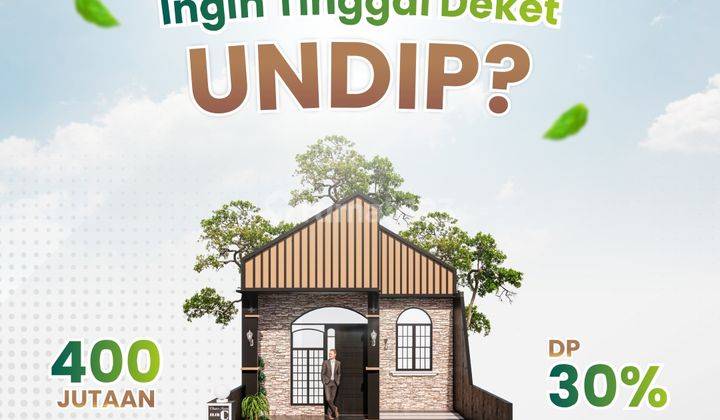 Rumah murah harga di bawah pasaran Tembalang 3 menit undip  2