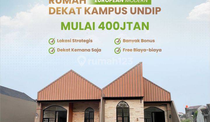 Di Jual Cepat Rumah Shm Di Lingkungan Kampus Undip Tembalang  1