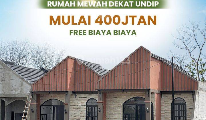 Rumah Modern Lokasi Strategis Dekat Kampus Undip Tembalang  1