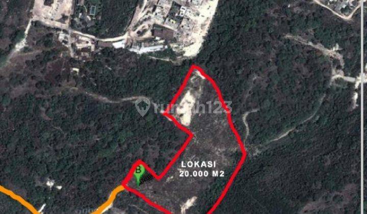 Hot List of land for sale with sea views, location of Goa Gong Jimbaran, South Kuta, Badung  2