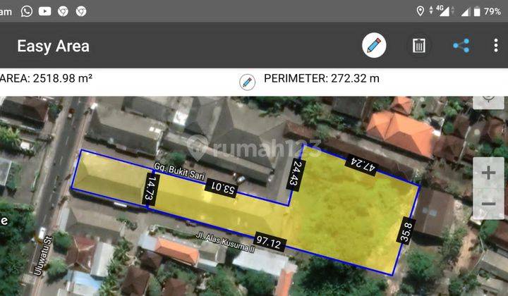 Hot List Di Jual Tanah Pinggir Jalan Utama Lokasi Uluwatu Kuta Selatan Badung  2