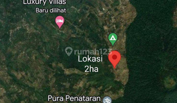 Hot List Di Jual Tanah Lokasi Munduk Banjar Buleleng  2