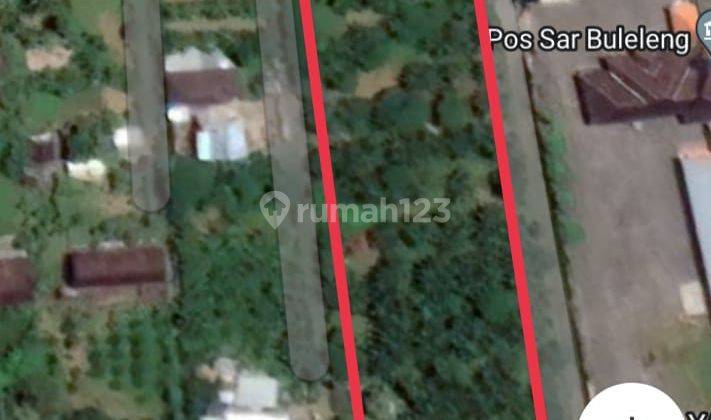 Hot List of Land for Sale on the Main Road, Patas Gerokgak Buleleng Location 1