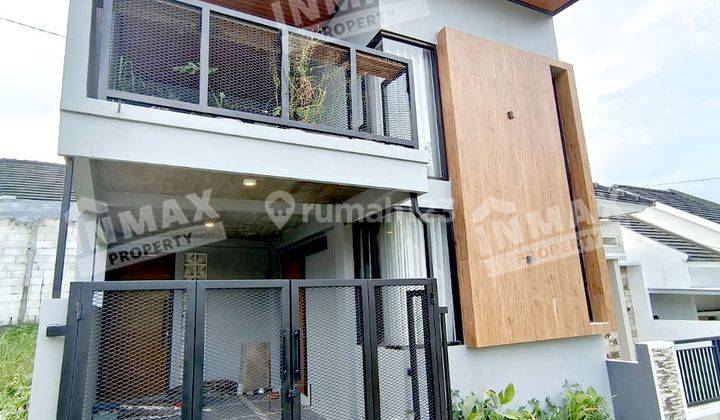 Rumah Minimalis 2 Lantai Furnished di Kavling Bumi Emas, Sukun 1