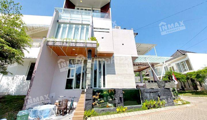 Rumah Minimalis Modern Hook Furnished di The Kalindra Arjosari 1