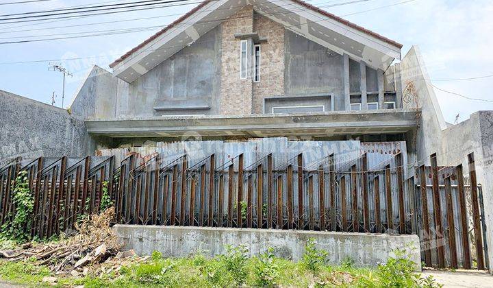 Rumah Setengah Jadi di Candi Mendut Malang, Dekat Raya Suhat 1