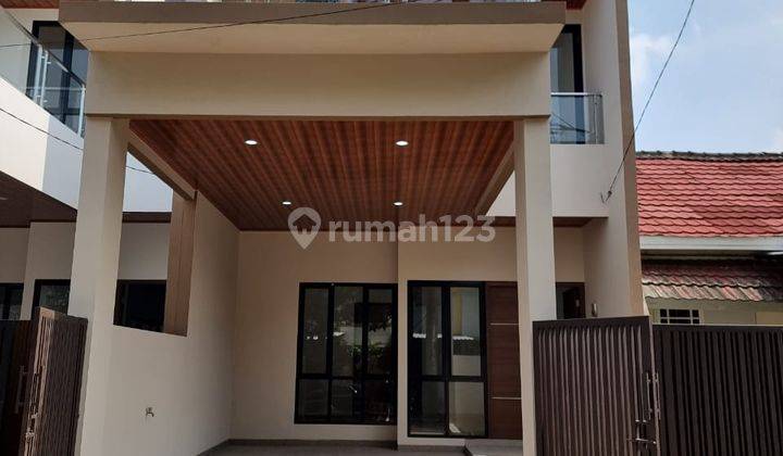 Rumah Baru 2 Lantai Di Serpong Villa Melati Mas Minimalis Modern 1