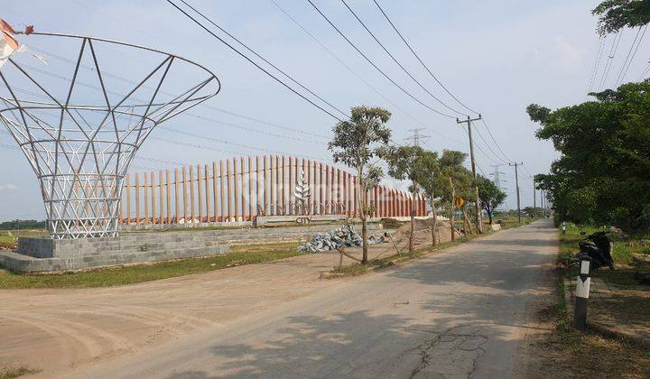 Tanah 12.000 meter SHM di lokasi pinggir jalan raya di Tambun Utara Kab. Bekasi  1