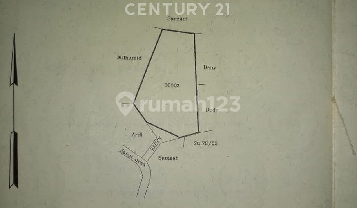 Dijual Tanah Di Tegalsari Tigaraksa Tangerang