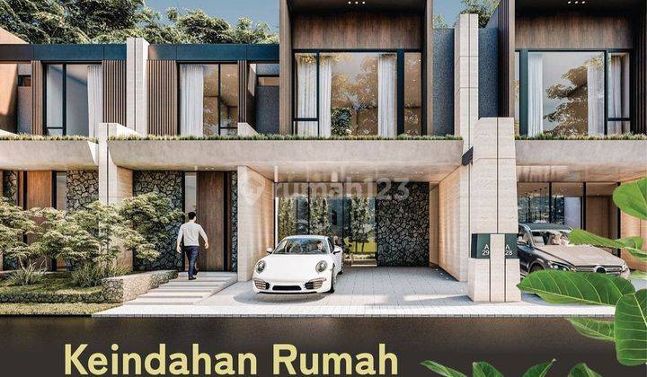 Rumah modern konsep Villa di Sleman, Yogyakarta 1