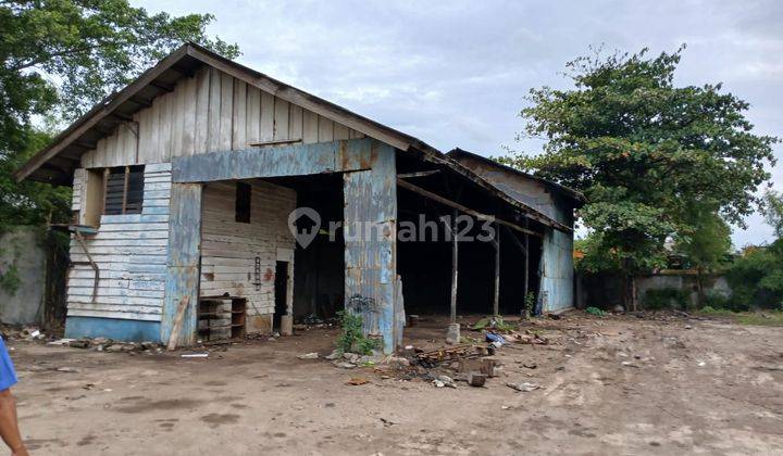 disewakan tanah kosong di marunda cilincing sungai tiram, 1800m2, atau dijual 15jt/m2, bebas banjir 2