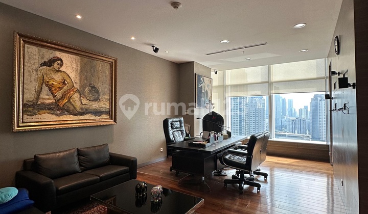 Office Space Equity di SCBD Jakarta Furnished 221m2 1