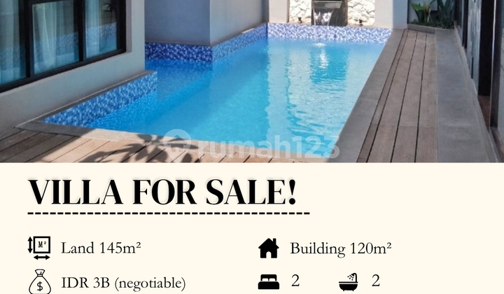 For Sale New Villa Jimbaran Pool Full Furnish One Gate System For Sale New Villa Jimbaran Pool Full Furnish One Gate System