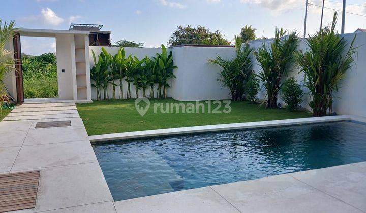 For rent villa Canggu area new gress rice paddy view full furnished Bali 