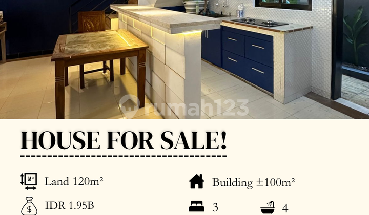 For Sale Rumah Kerobokan Kelod Lokasi Strategis Full Furnish Siap Huni For Sale Rumah Kerobokan Kelod Lokasi Strategis Full Furnish Siap Huni