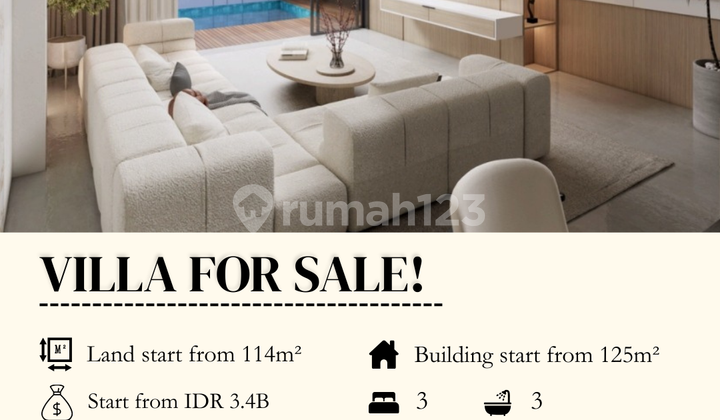 Pre-sale Brand New Villa on Sanur Bypass Ngurah Rai
