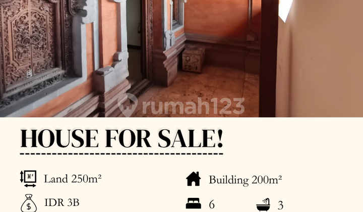 Dijual Rumah Waturenggong Denpasar Selatan Lokasi Strategis Nego Dijual Rumah Waturenggong Denpasar Selatan Lokasi Strategis Nego