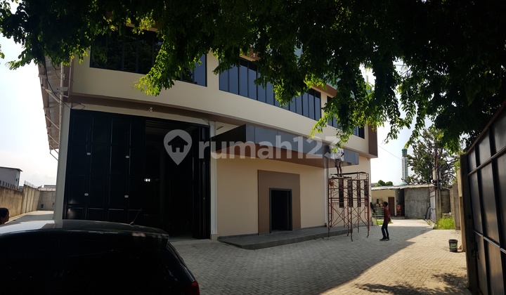 Gudang Baru Izin Industri 1.823m2  Parkir Luas Kamal Raya Cengkareng