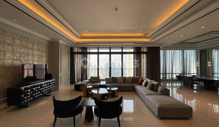 Apartement Raffles Residences 4 BR Furnished Bagus 1