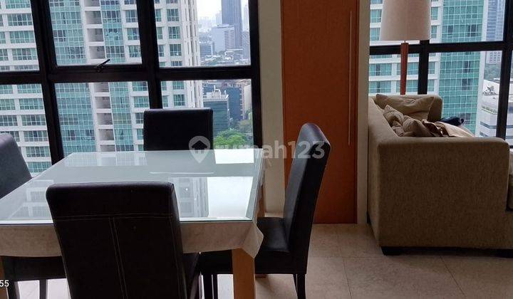 Apartement Setiabudi Residences 2 BR 88m2 Furnished Bagus View City 2