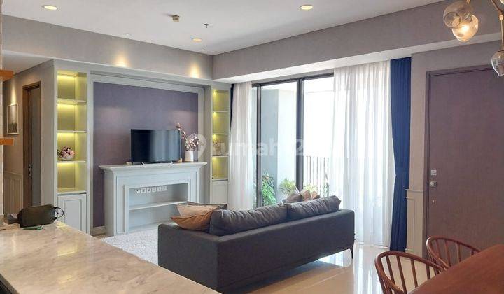 Apartement 1 Park Avenue 2+1 BR 177m2 Tower Queen Near Gandaria Mal, Pondok Indah Furnished Bagus 1