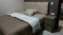 kamar tidur sewa apartemen denpasar residence kuningan