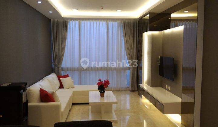 ruang tamu disewakan apartemen the grove the