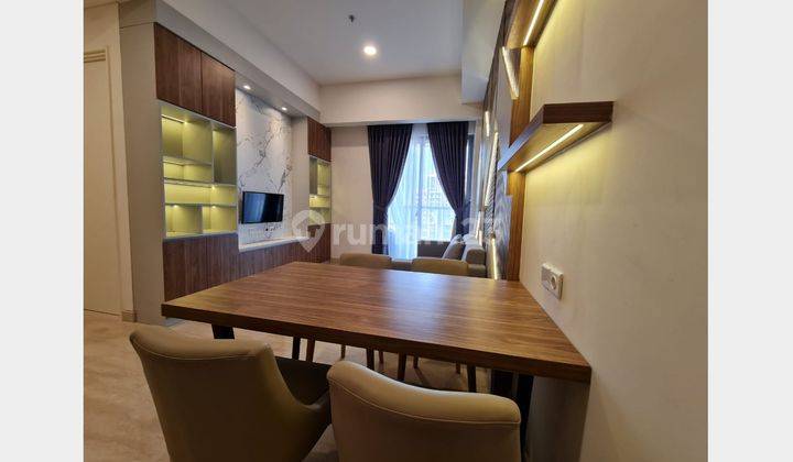 ruang makan sewa apartemen 57 promenade jakarta,