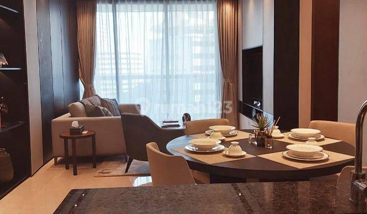 Rent A Luxurious 2 Bedroom, 131m² Fully Furnished Apartment At Anandamaya Residence, Sudirman Jakarta,  1