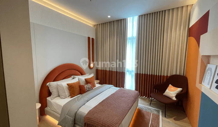 kamar tidur apartement verde 2 3 br