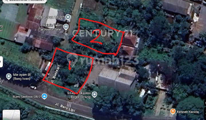 Tanah Pinggir Jalan Raya Di Bunisari Cibinong Bogor R2258 Tanah Pinggir Jalan Raya Di Bunisari Cibinong Bogor R2258
